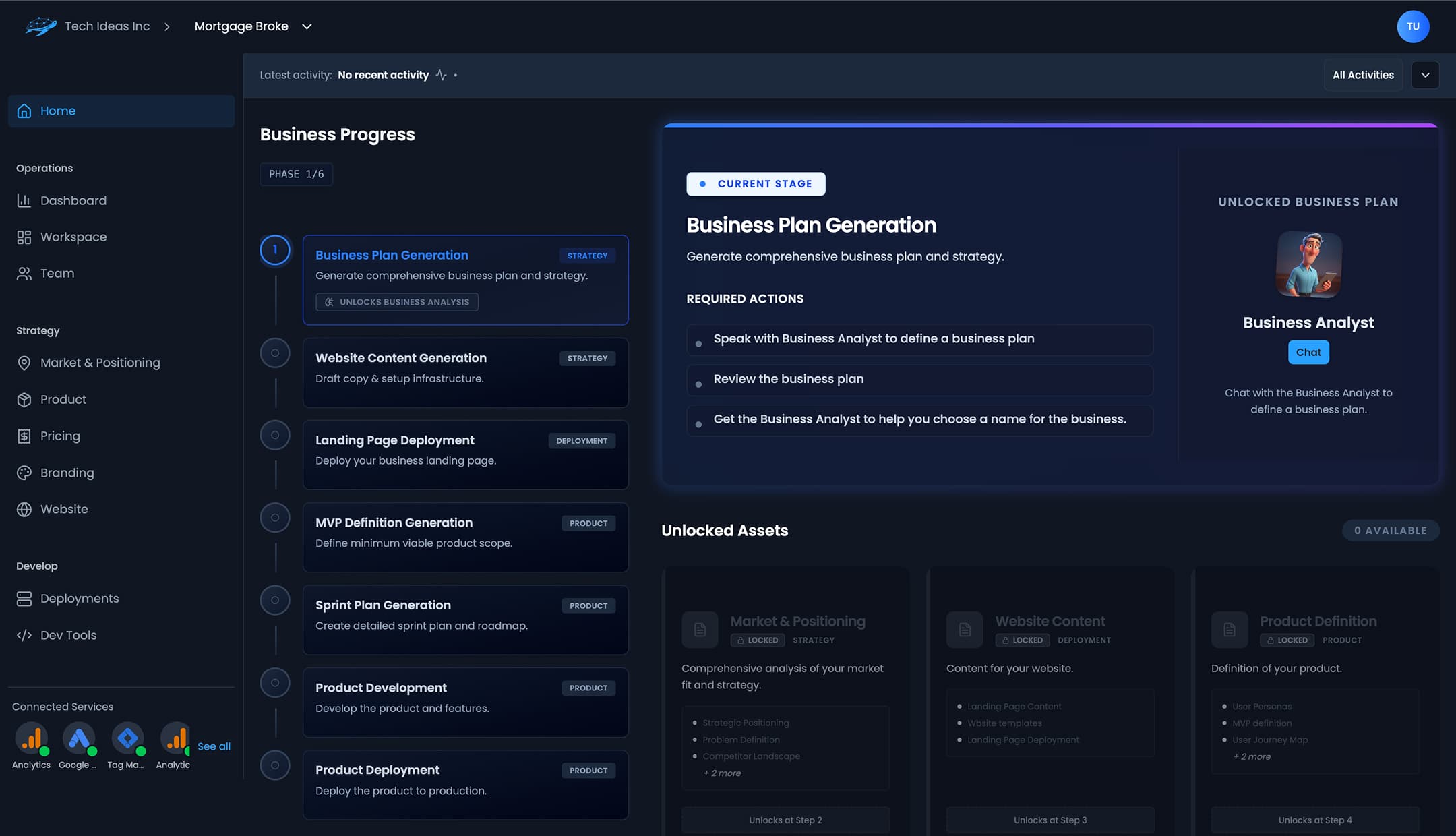 Honu Dashboard Dark Mode